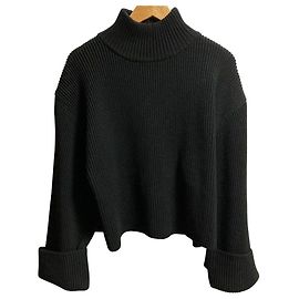 Autre Marque Rito BIG KNIT Strickpullover mit Rollkragen Schwarz