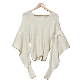 Autre Marque Estella.K Rib Knit Sweater Other Cream