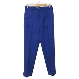 Autre Marque MARLENE DAM Wool Stretch Easy Pants Lila