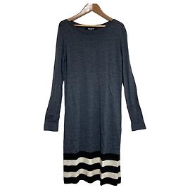 Autre Marque Robe en maille Paule Ka Marron Noir Blanc