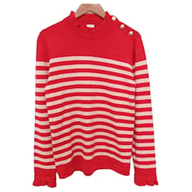 Autre Marque Sailor Strickpullover prune gold schmidt Rot
