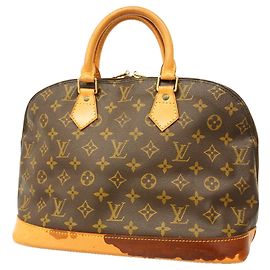 Borsa Louis Vuitton Monogram Alma Marrone