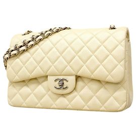 Bolsa de ombro Chanel Ivory Cru