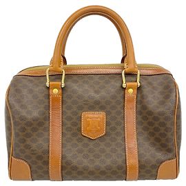 Céline Borsa Celine Macadam Brown da donna Marrone