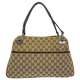Borsa Tote Gucci GG Canvas Beige