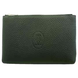 Cartier Must Lederhandtasche/Etui Schwarz