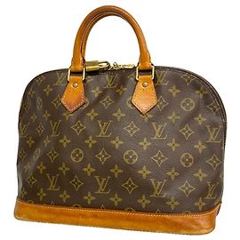 Borsa Louis Vuitton Alma Monogram Marrone