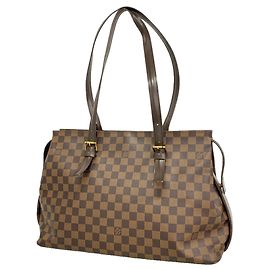 Bolso de hombro Louis Vuitton Damier Chelsea Damier ebene