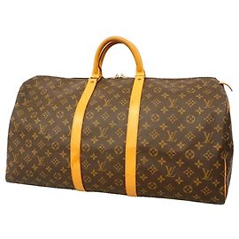 Louis Vuitton Boston Monogram Keepall 55 Marrone