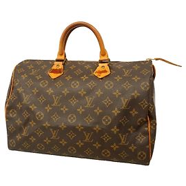 Bolsa Louis Vuitton Monogram Speedy 35 Marrom