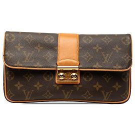 Pochette Slim Sofia Coppola Monogram Marron Louis Vuitton Marron
