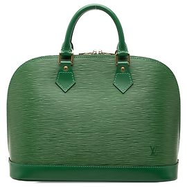 Louis Vuitton Green Epi Alma PM Vert