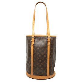 Louis Vuitton Brown Monogram Bucket GM Marrom