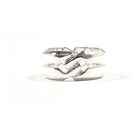 Gucci Knot Infinity Band Ring Silber