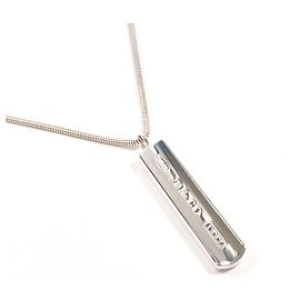Tiffany & Co Tiffany 1837 Halskette mit Stabanhänger Silber