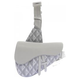 Borsa Christian Dior Dior Saddle CD Diamond Marrone