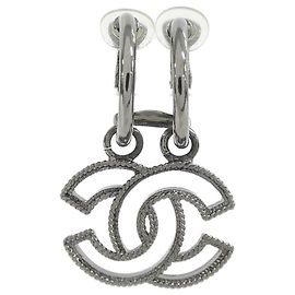 Orecchini a clip Chanel Black Nero
