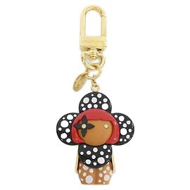 Louis Vuitton Porte Clés Vivienne Infinity Dot Keyring Nero Bianco