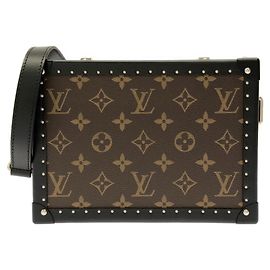 Louis Vuitton Monogram Macassar Shoulder Bag Brown