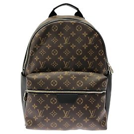Sac à dos Louis Vuitton Monogram Macassar Discovery Marron