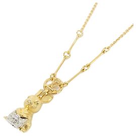 Collier Louis Vuitton LV Bunny Doré