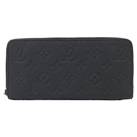 Louis Vuitton Taurillon Monogram Zippy Wallet Black