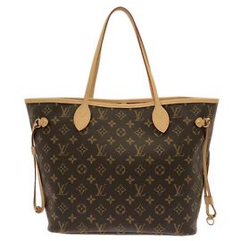 Bolsa Louis Vuitton Monogram Neverfull MM Marrom