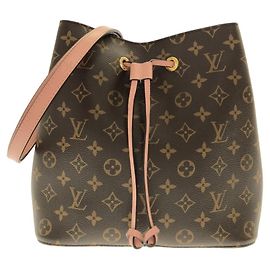 Bolsa de Ombro Louis Vuitton Monogram Neo Noe MM Marrom