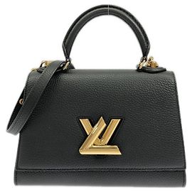 Borsa Louis Vuitton Twist One Handle PM Nero