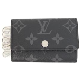Louis Vuitton Monogram Eclipse Key Case Black