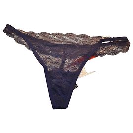 La Perla Perizoma in pizzo blu Blu scuro
