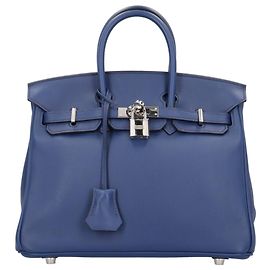 Hermès Hermes Birkin 25 Handbag Blue