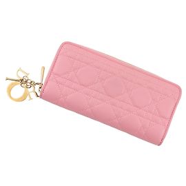 Monedero Lady Dior Christian Dior Rosa