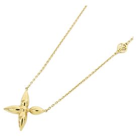 Louis Vuitton Collier Louisette Necklace Doré