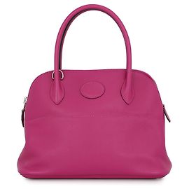 Hermès Hermes Bolide 27 Handbag in Rose Purple Purple