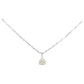Autre Marque Diamantenhalskette Au750 Silber