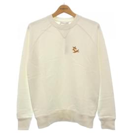 Autre Marque Maison Kitsune Sweatshirt Sweatshirt Weiß
