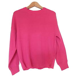Autre Marque INDIVI Glatter Strickpullover Pink
