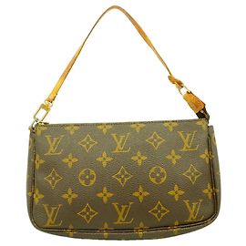 Sac Pochette Accessoires Monogram Louis Vuitton Marron