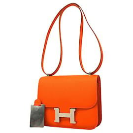 Hermès Hermes Constance Mini Schultertasche Rot