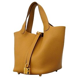 Hermès Sac à main Hermes Picotin Lock PM Marron