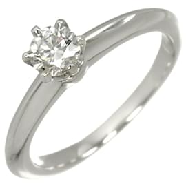 Tiffany & Co. Platinum Solitaire Band Ring Other