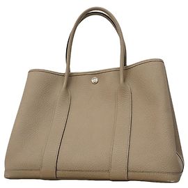 Hermès Sac Cabas Hermes Garden PM Marron