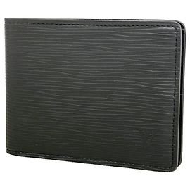 Louis Vuitton Epi Portefeuille Slender Wallet Nero