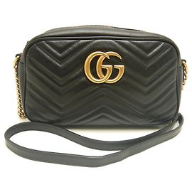 Borsa Small Camera Gucci Nero