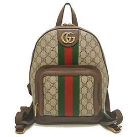 GUCCI Ophidia 547965 Backpack Brown Beige
