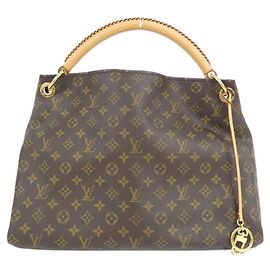 Bolsa de Ombro Louis Vuitton Monogram Artsy MM M40249 Marrom