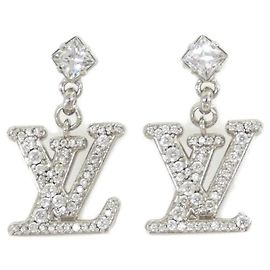 Louis Vuitton Lady LV M02513 Ohrstecker Silber