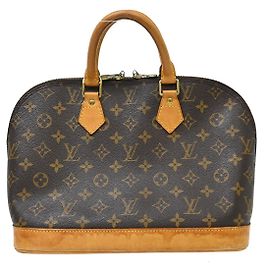 Louis Vuitton Alma Monogram Canvas MM Marron