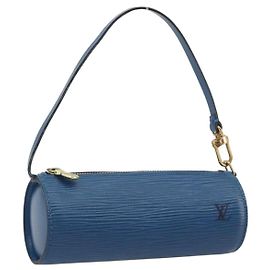 Louis Vuitton Soufflot Pochette Epi Leather Bleu